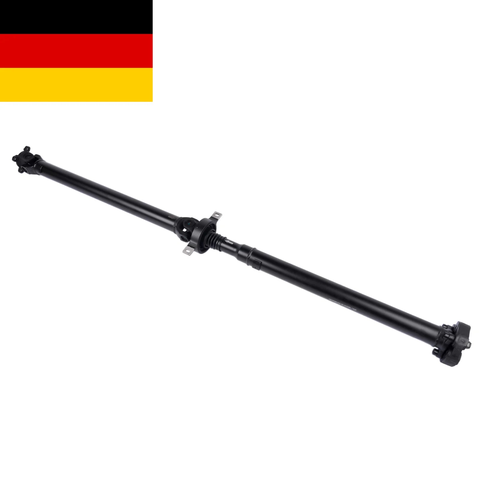 Czarny wał napędowy z przegubami uniwersalnymi do bmw e81 e82 e87 118i 116i długość 1531 mm