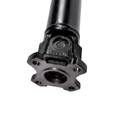 Czarny metalowy wał napędowy ap03 z przegubem flanszowym do bmw 118d e87 1443mm
