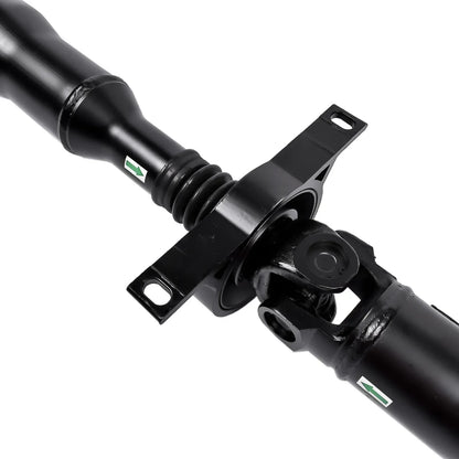 Czarny wał napędowy ap03 do bmw x3 e83 2.0d z przegubem wielowypustowym i mocowaniami o długości 1291mm