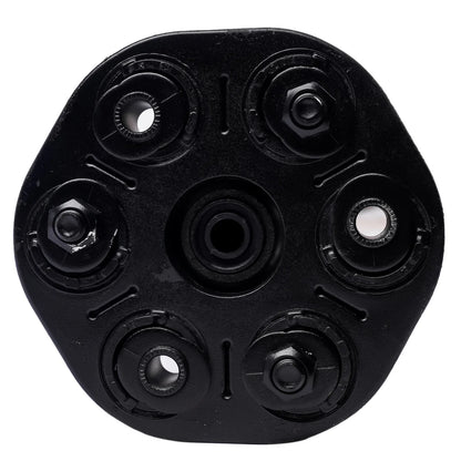 Czarny plastikowy adapter z sześcioma okrągłymi portami do wału napędowego bmw x3 e83 lci