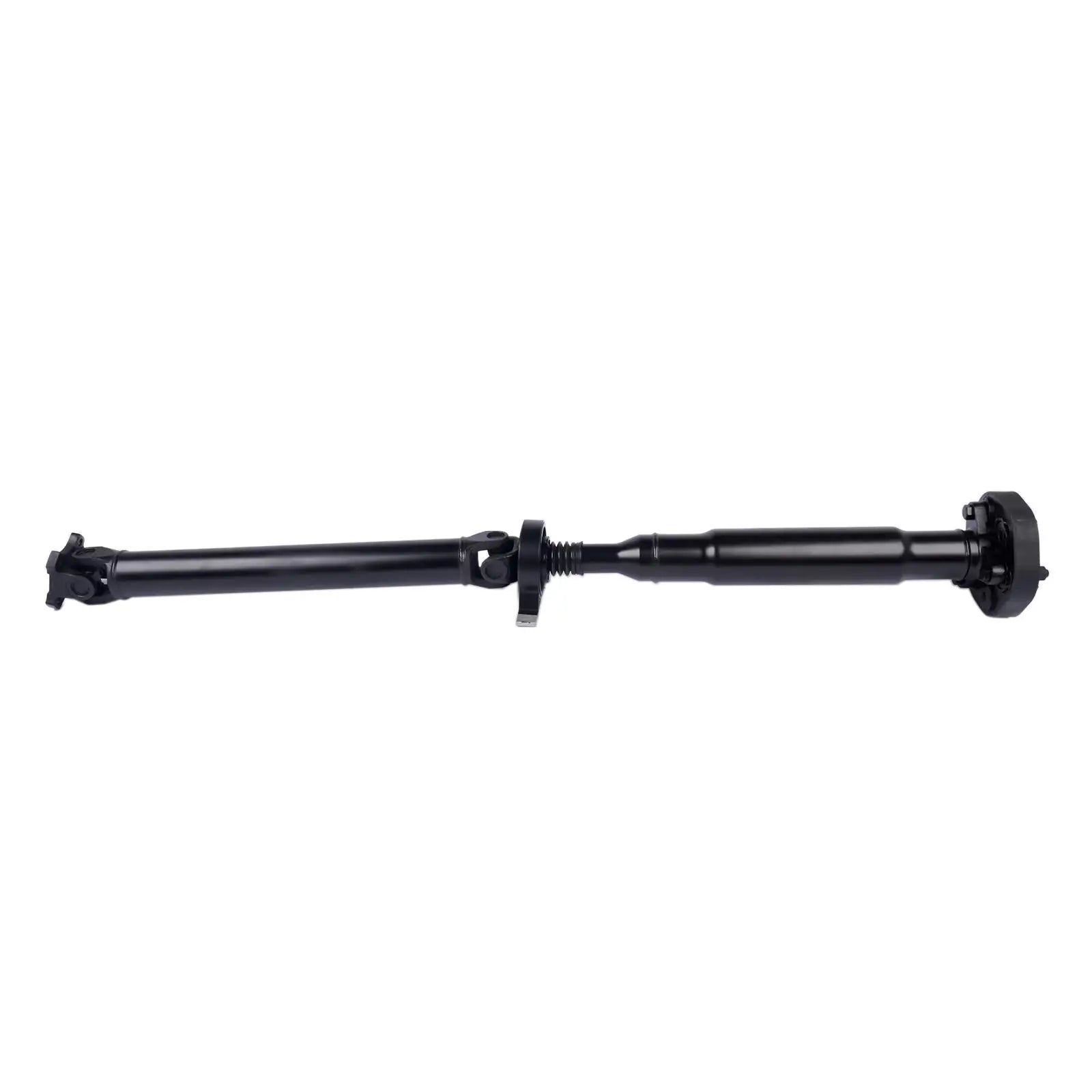 Czarny wał napędowy kardana 1268 mm z centralnym przegubem i kołnierzami do bmw x3 e83 lci 1.8d 2.0d n47