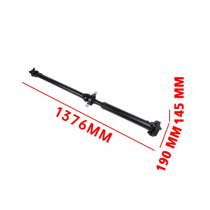 Czarny uniwersalny drążek napędowy o długości 1376mm i wymiarach 190-145mm do bmw e81 e87 116i 118i 120i
