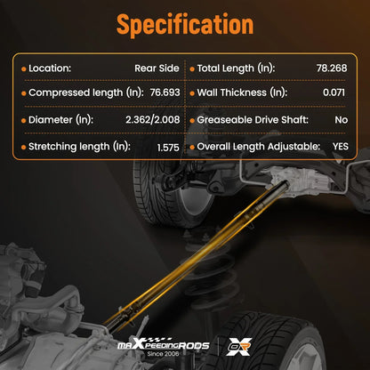 Albero di trasmissione posteriore Ford Kuga II DM2 4x4