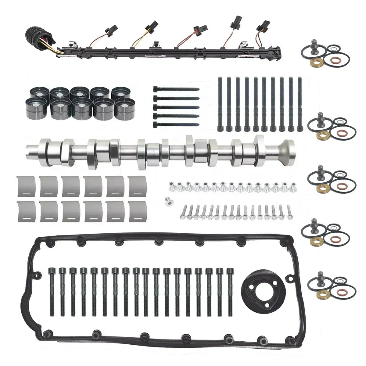 AP01 Nockenwellen-Einspritzleitungssatz für VW T5 2.5 TDI AXD AX BAC 070109101P 070971033