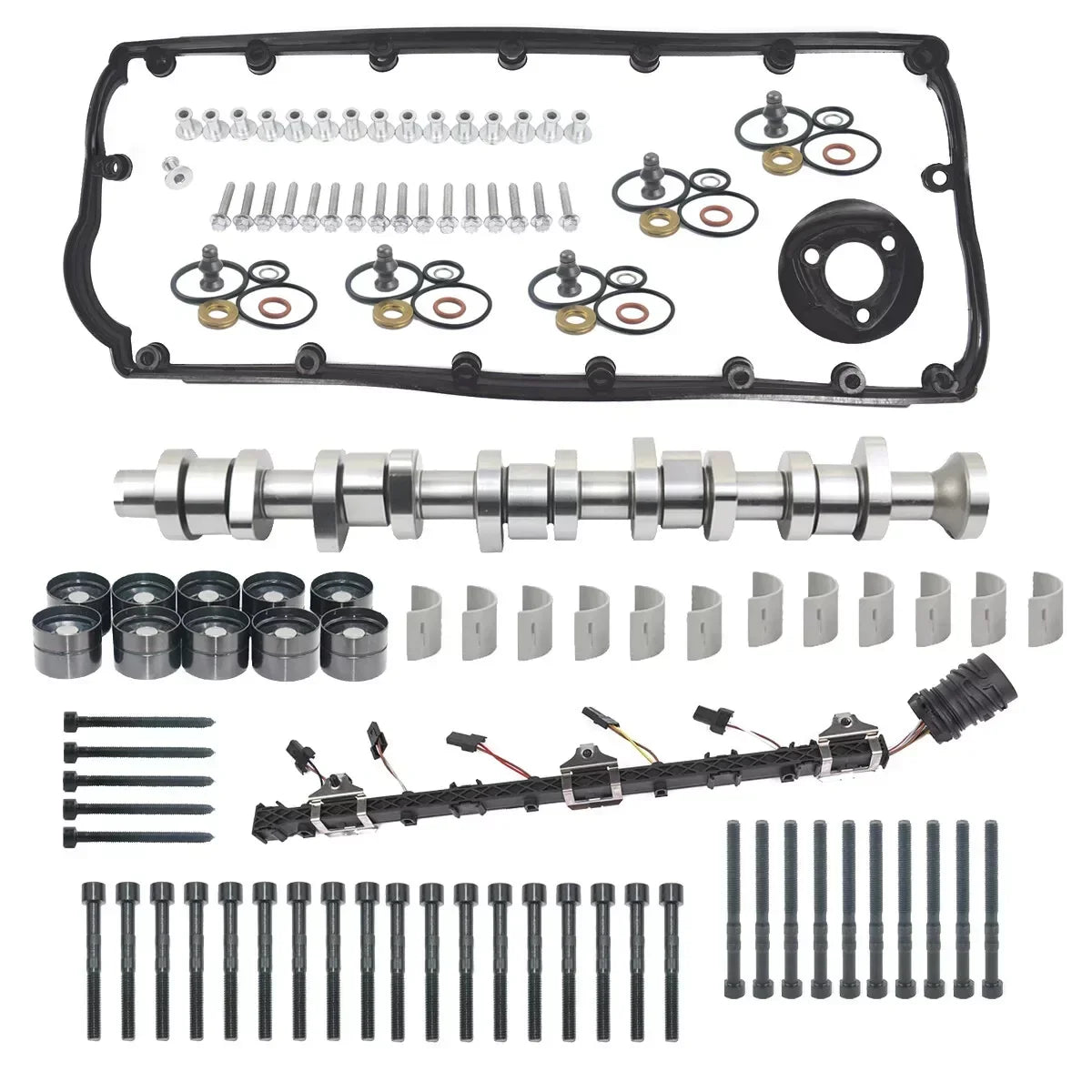 AP01 Nockenwellen-Einspritzleitungssatz für VW T5 2.5 TDI AXD AX BAC 070109101P 070971033