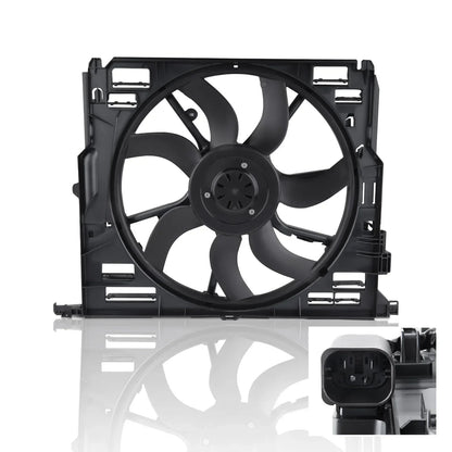 A/C Kylare Kondensor Kylfläkt för BMW F10-13 09-15 17427599493 17428509741 3 Pin
