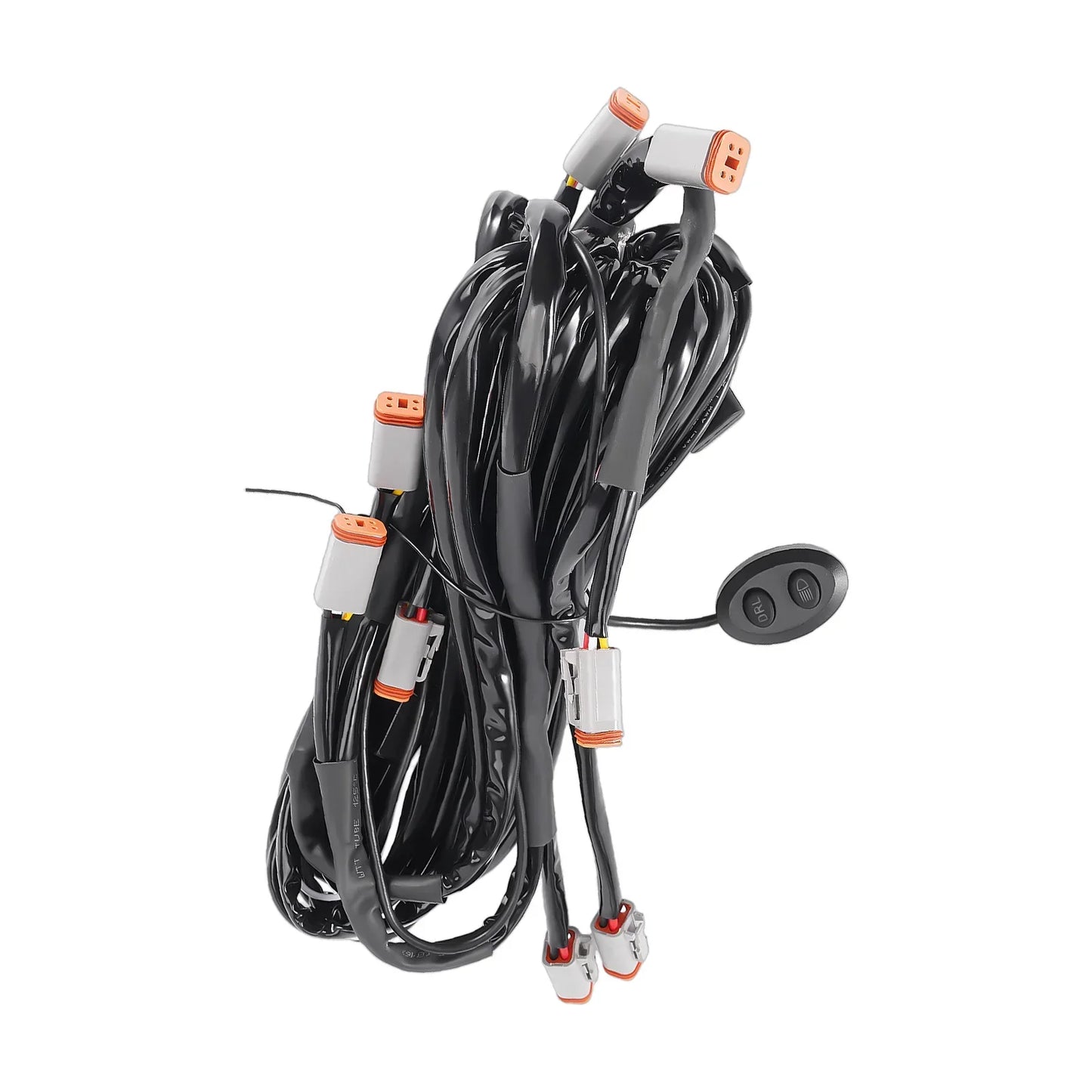 Kabelbaum mit Touch-Schalter für Crosshair LED-Lampen 12-24 V