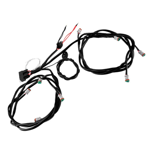 Elektros laidai su jungikliu Crosshair RGB 14AWG lempoms