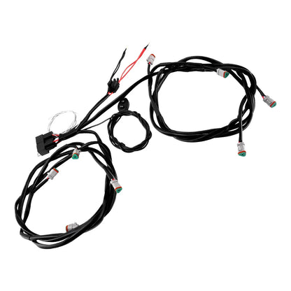 Elektrischer Kabelbaum mit Schalter für maXpeedingrods Crosshair RGB 14AWG-Lampen