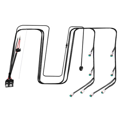Elektrischer Kabelbaum mit Schalter für maXpeedingrods Crosshair RGB 14AWG-Lampen