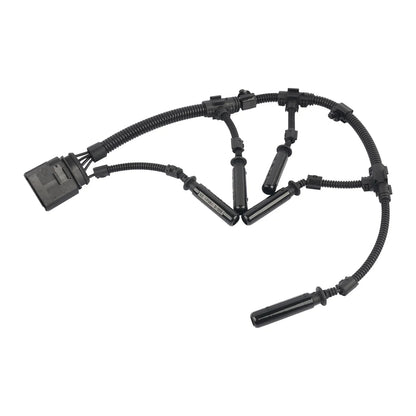 Czarny plastikowy przewód zapłonowy ap01 glow plug bridge z elastyczną rurką i złączkami do vw transporter 2003-2010