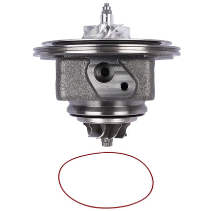 Srebrny metaliczny turboładowacz ap03 z czerwoną gumową uszczelką do b38 a15 mini clubman countryman