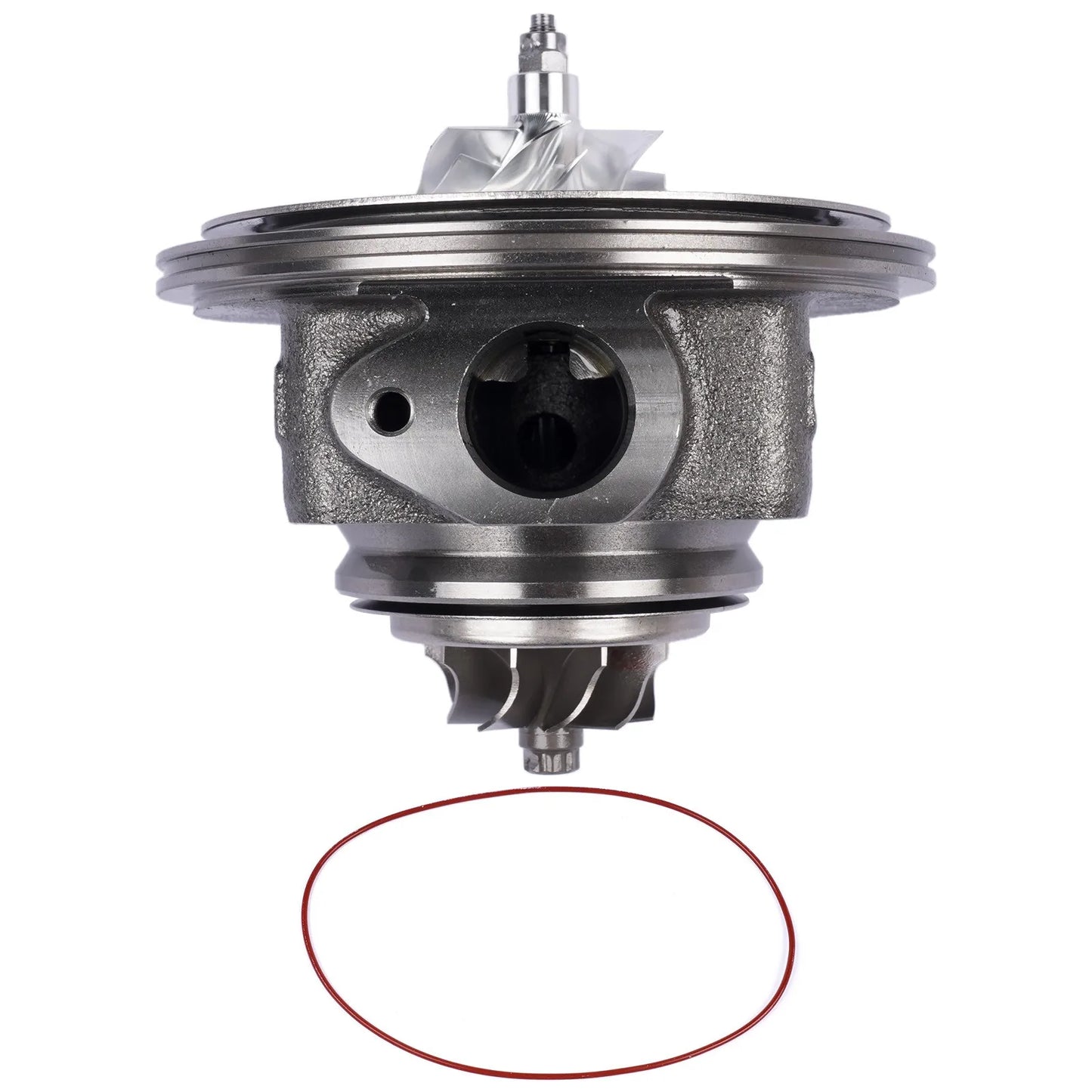 Srebrny metaliczny wkład turbosprężarki do mini clubman z precyzyjnym wykonaniem i obudową turbiny b38 a15