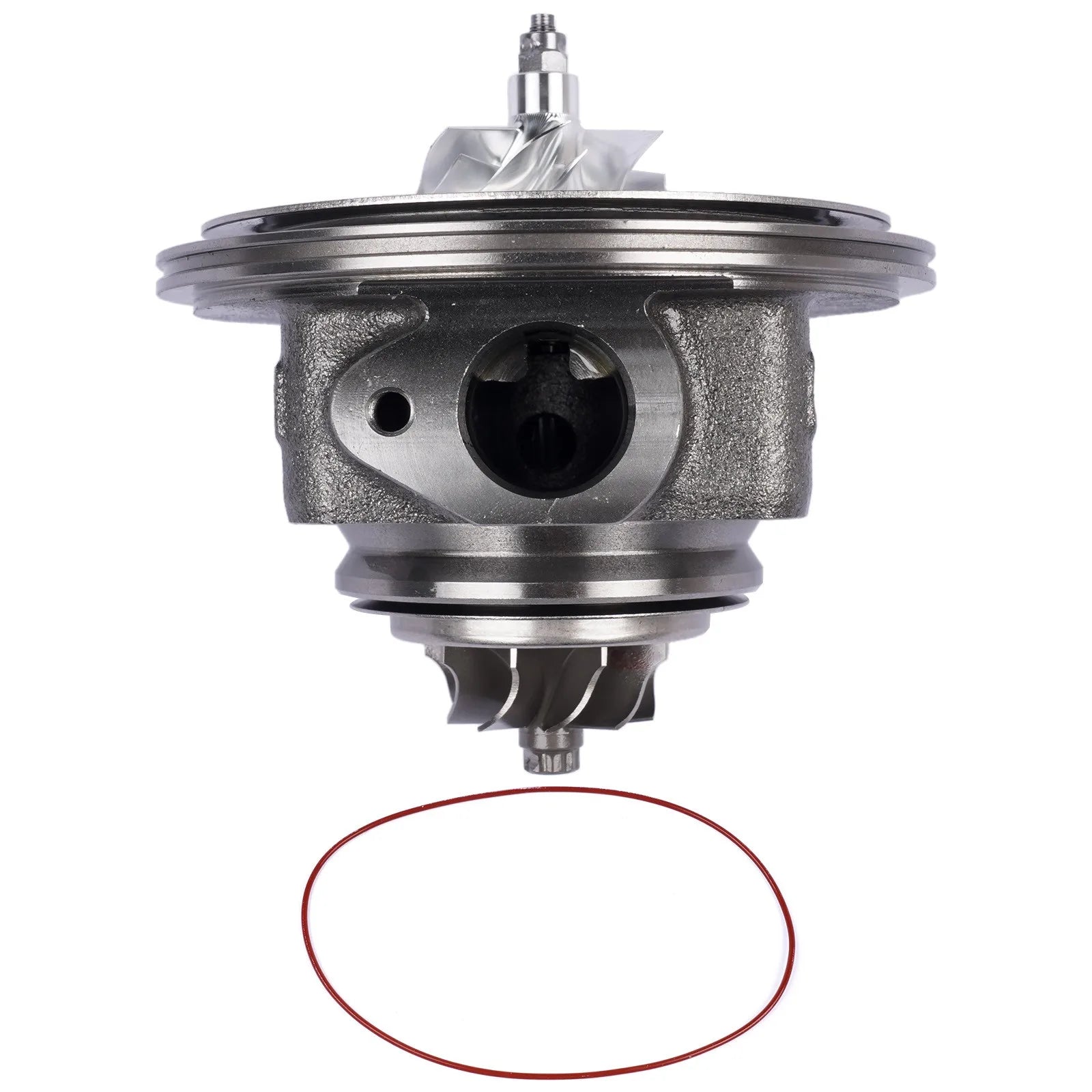 Srebrny metaliczny wkład turbosprężarki do mini clubman z precyzyjnym wykonaniem i obudową turbiny b38 a15