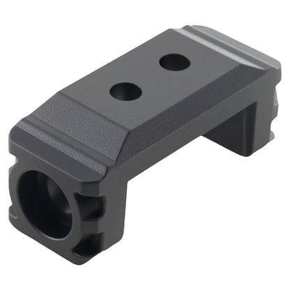 Czarny matowy metalowy adapter mocujący z dwoma okrągłymi otworami do for maxpeedingrods crosshair 5 cali led pods