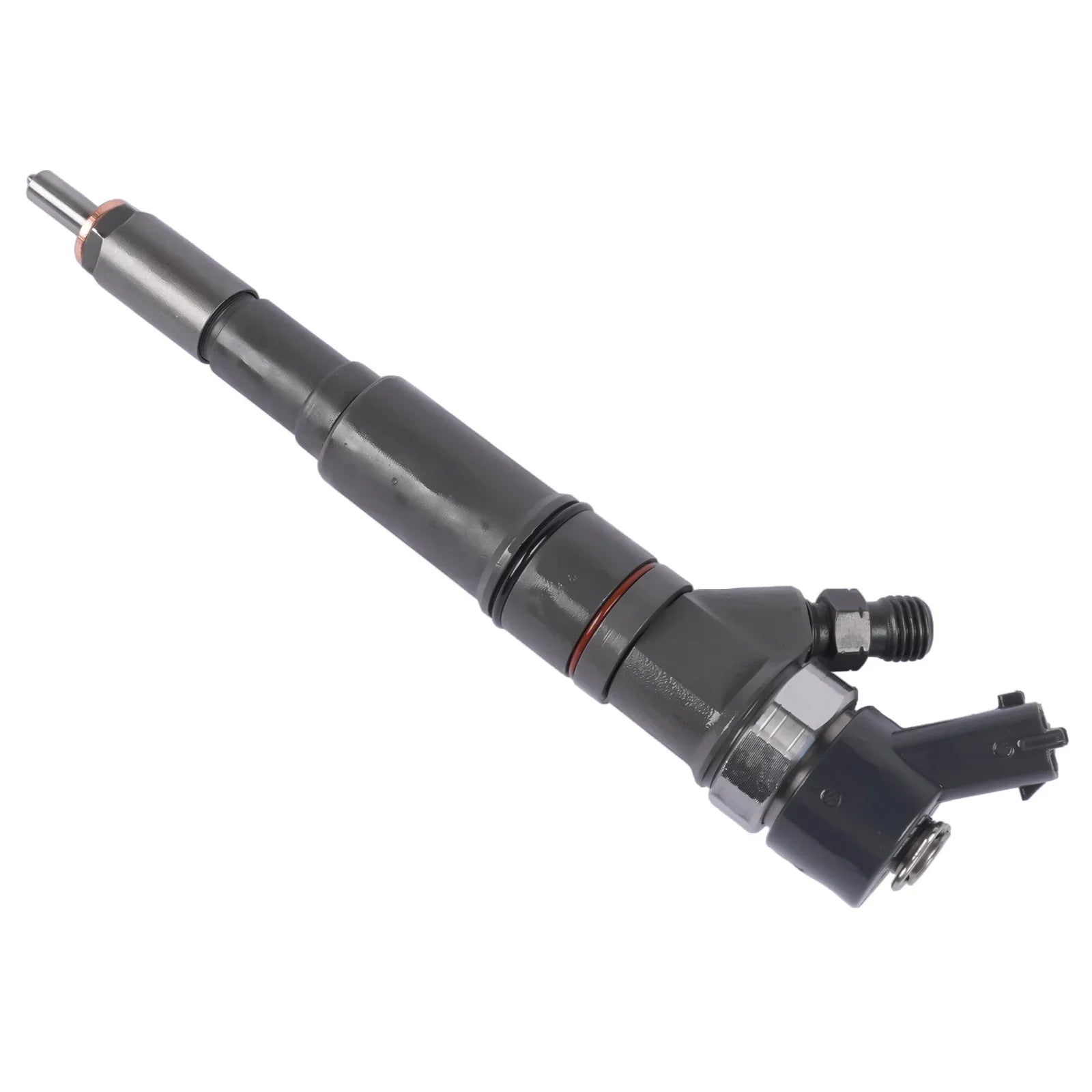 Czarny wtryskiwacz paliwa opel vauxhall omega z miedzianą końcówką i metalowymi złączami do 2.5 dti 2001 2003
