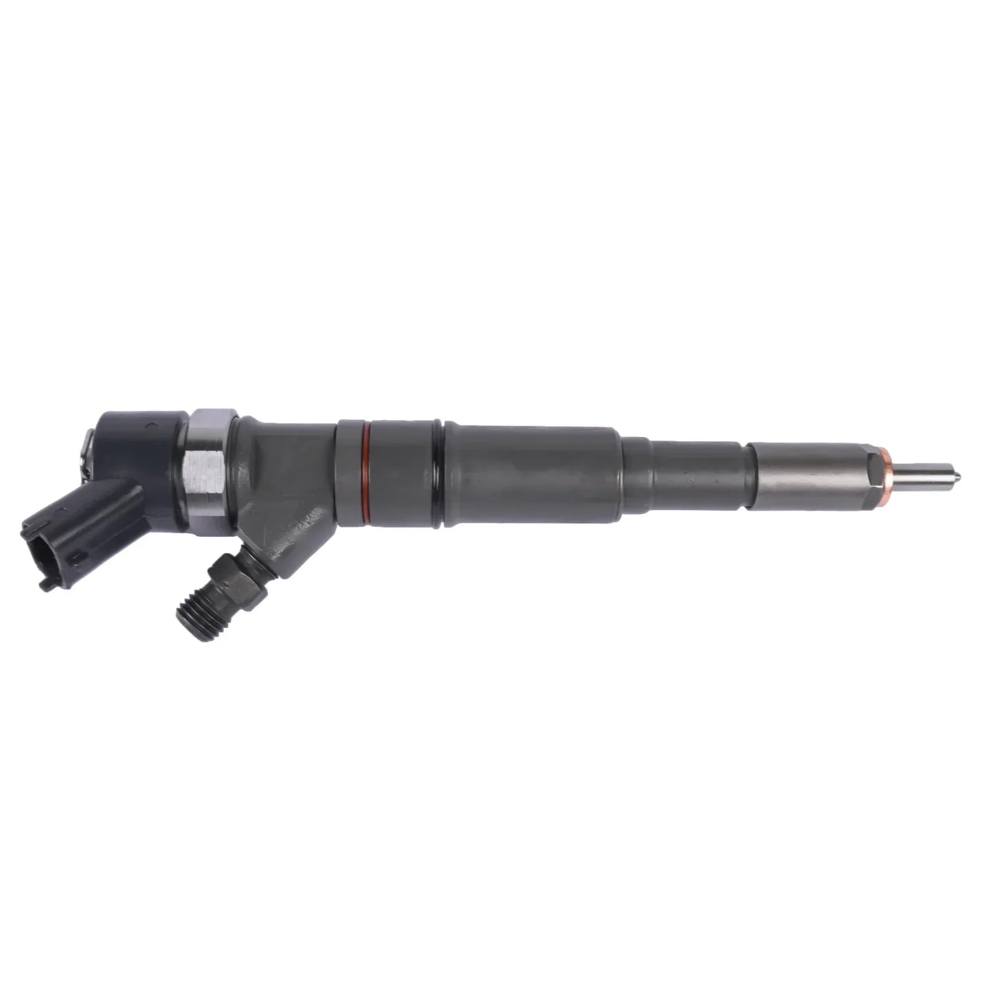 Czarno-srebrny wtryskiwacz paliwa AP03 7785983 z metalową końcówką i gwintowanymi połączeniami do Opel Vauxhall Omega