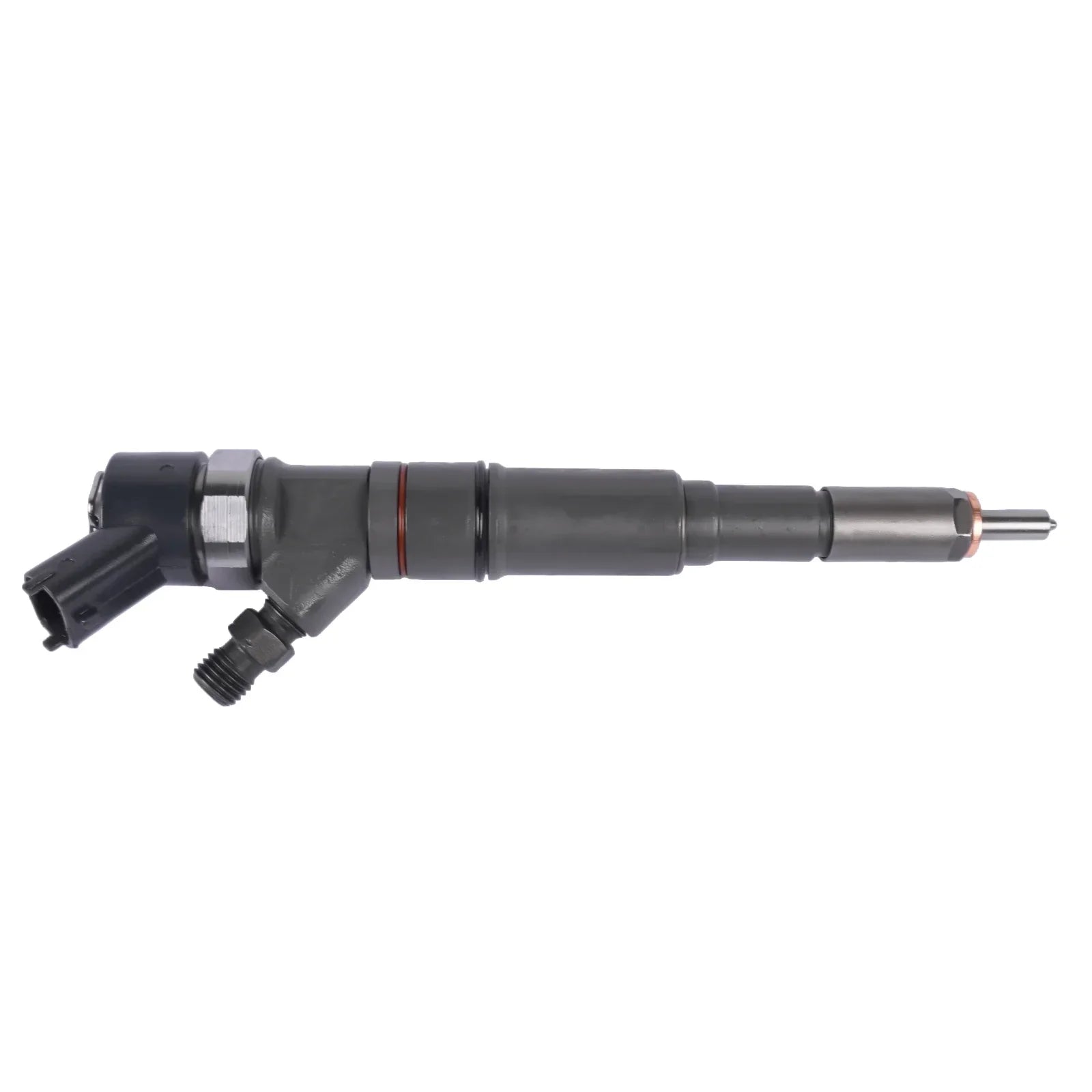 Czarno-srebrny wtryskiwacz paliwa AP03 7785983 z metalową końcówką i gwintowanymi połączeniami do Opel Vauxhall Omega
