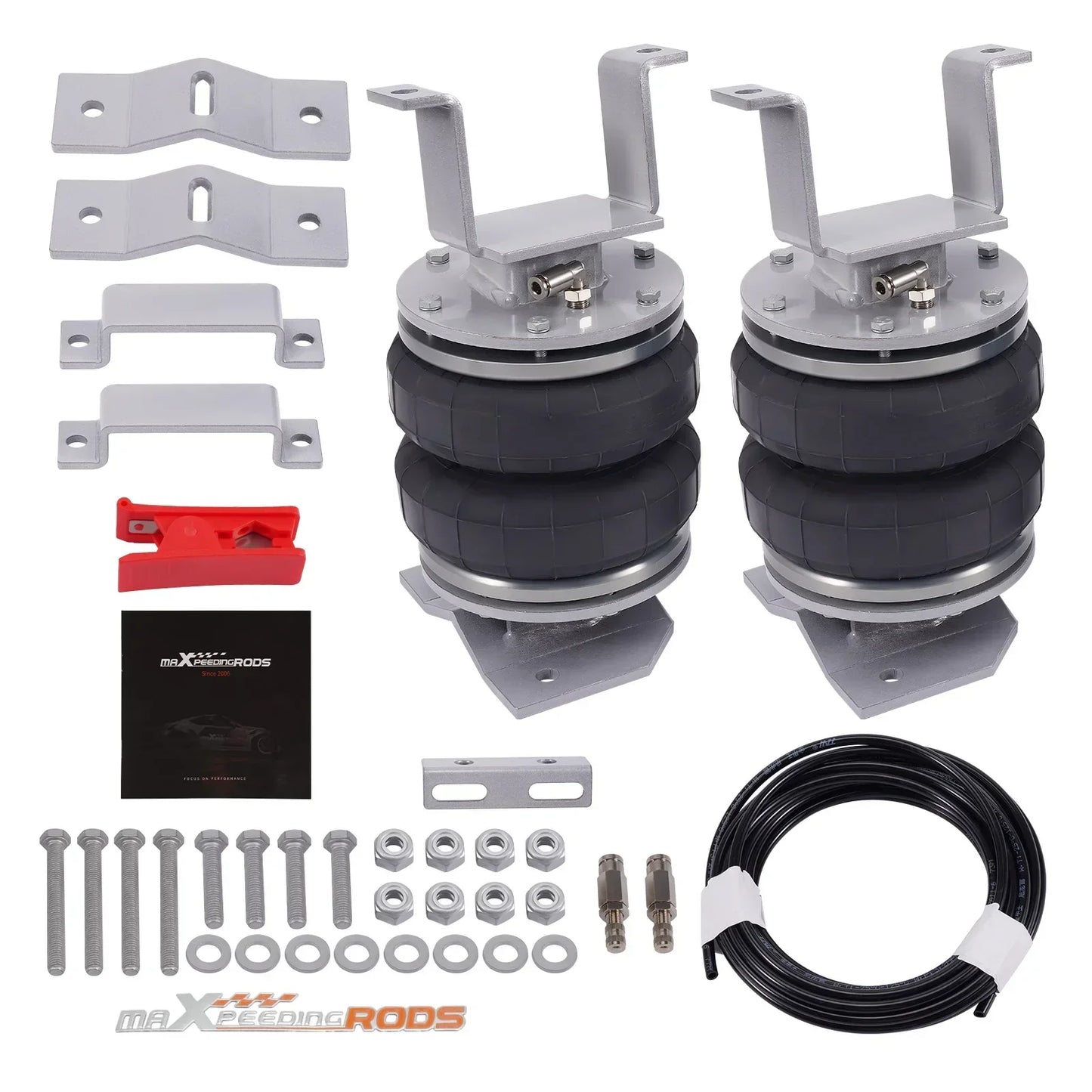 Rear Air Leaf Spring Bag Helper Kit For Volkswagen Amarok 4X4 2010-2021 Heavy Duty Air Suspension Spring Bag