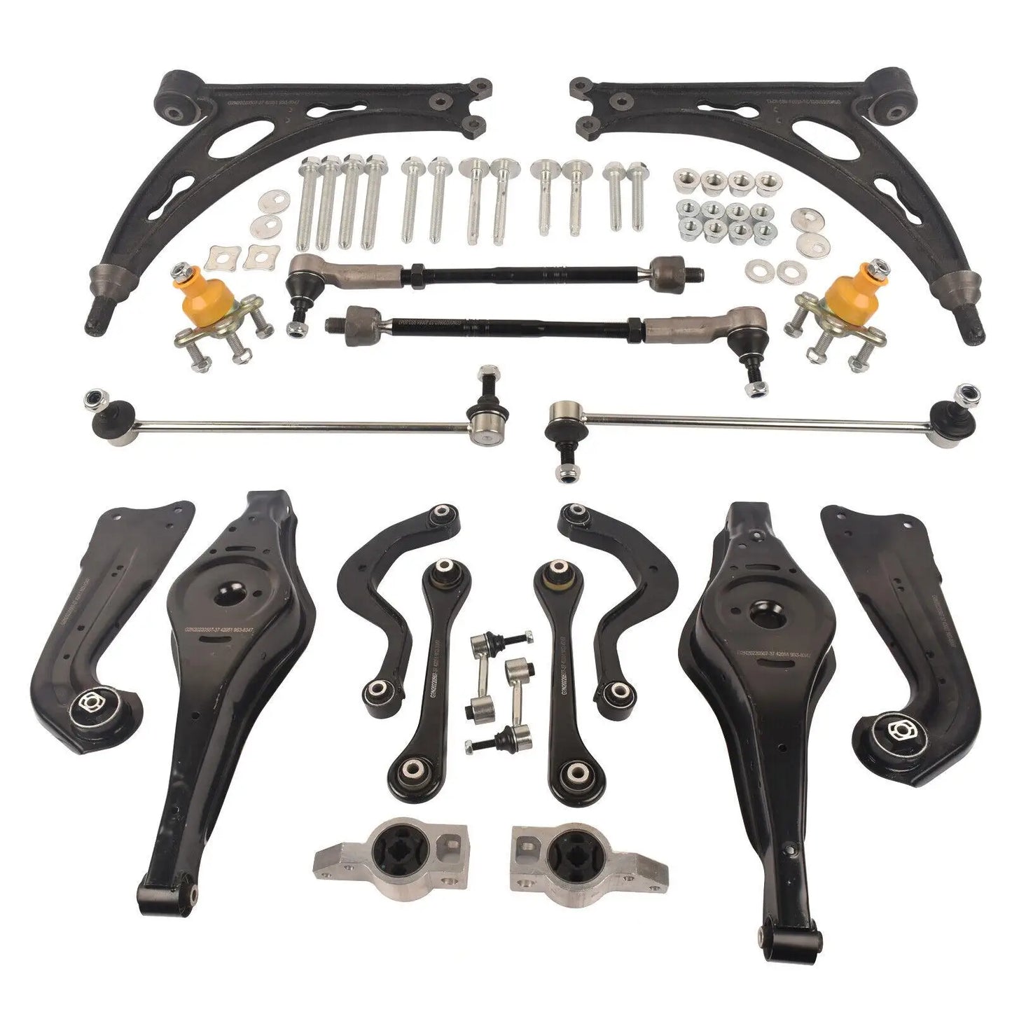 AP01 Vorne Hinten Suspension Arm Set Für VW Golf 5 6 Audi A3 Q3 TT Lenker Arm Verstärkt 1K0505323H 1K0505323N 1K0505311S