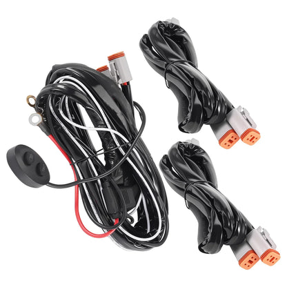 Y-typ förlängningssele för maXpeedingrods Crosshair Series LED-lampor 4-PIN