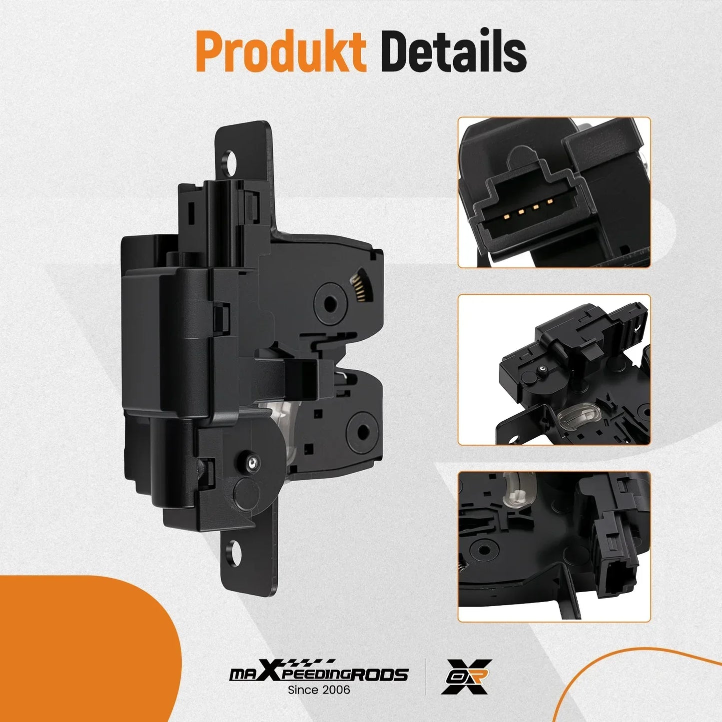 HECKKLAPPE-KOFFERRAUMVERRIEGELUNGSMECHANISMUS FÜR RENAULT CLIO MK3 MEGANE 8200947699