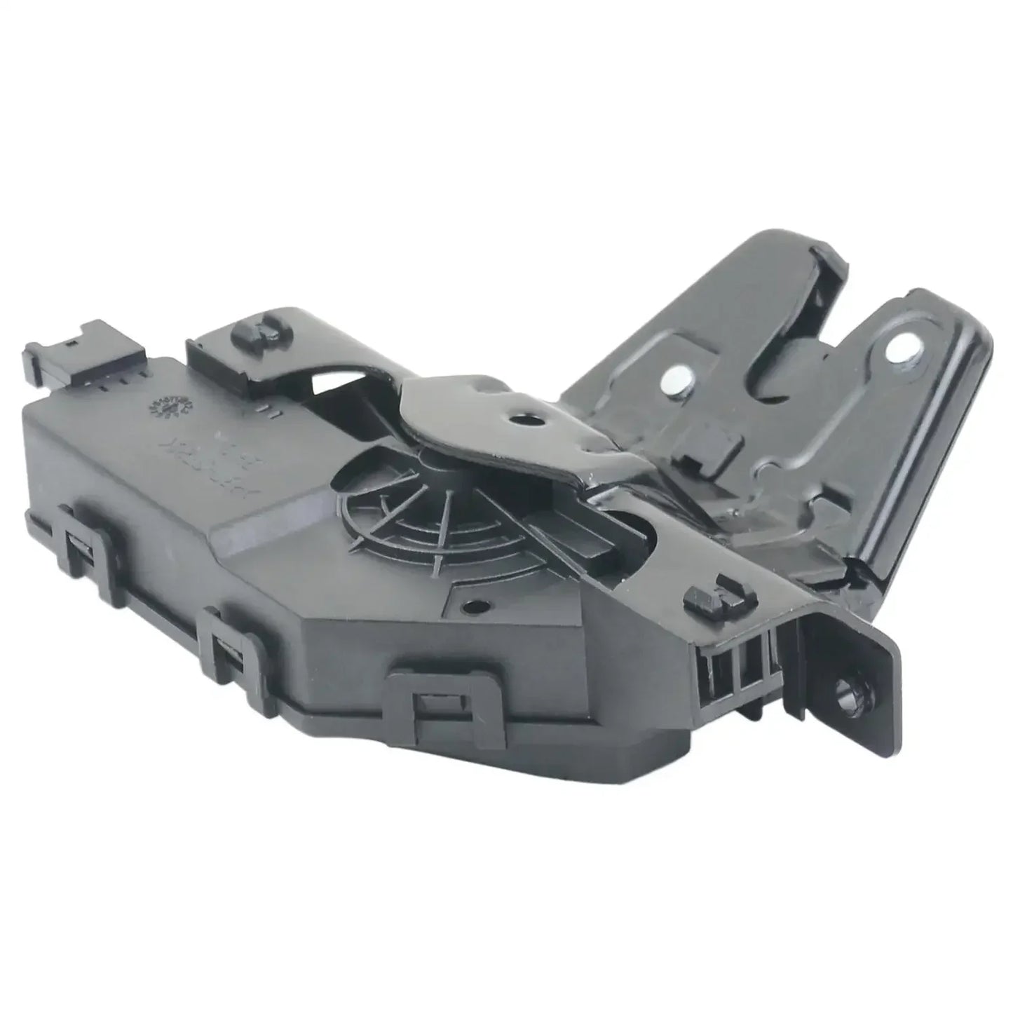 Czarny plastikowy mechanizm zamka pokrywy bagażnika zintegrowany zatrzask i uchwyty montażowe do e82 e46 e90