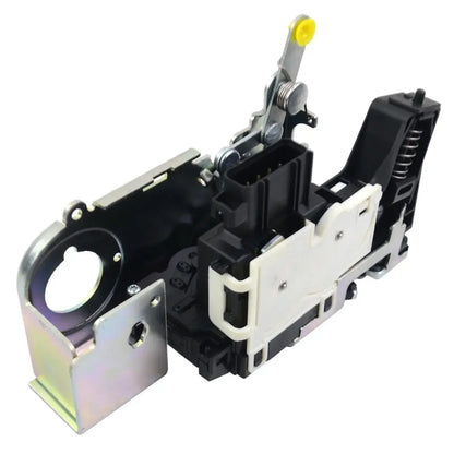 Czarno-biały plastikowy zamek zatrzask do tylnych drzwi ford transit mk6 mk7 z żółtym dźwignią