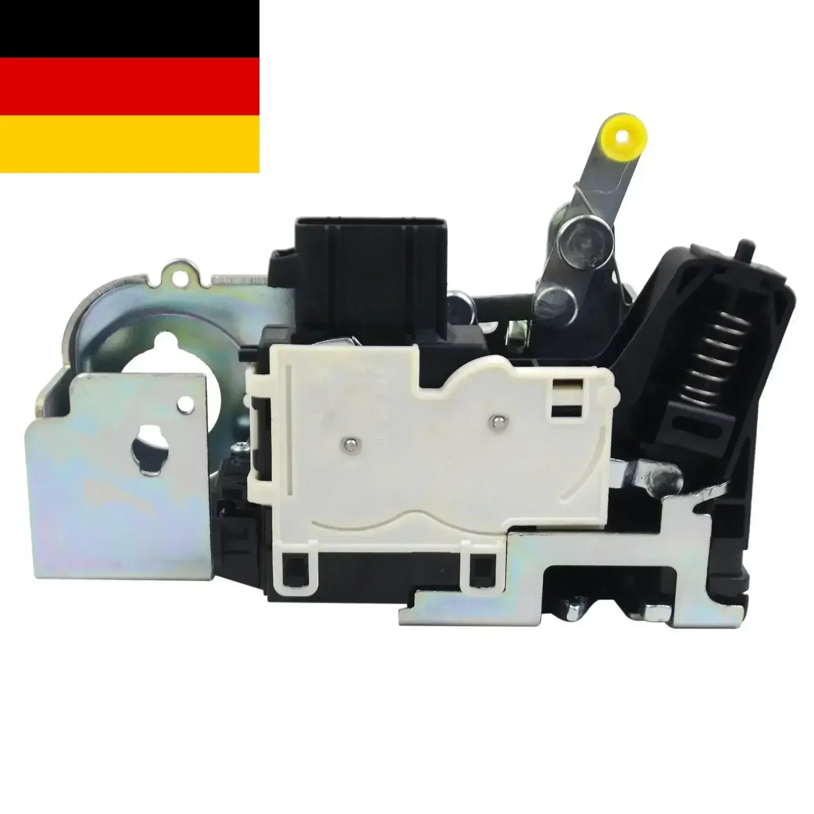 Czarno-biały plastikowy zamek zatrzask do tylnych drzwi ford transit mk6 mk7 z żółwą dźwignią model 1552414