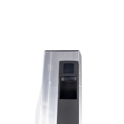 Srebrny metaliczny vape mod z czarnym prostokątnym wyświetlaczem i ustnikiem do peugeot boxer fiat ducato citroën jumper