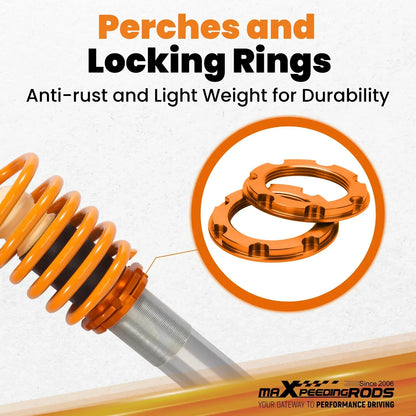 BMW E34 Sedan 518i–540i alustajousitus, 55 mm