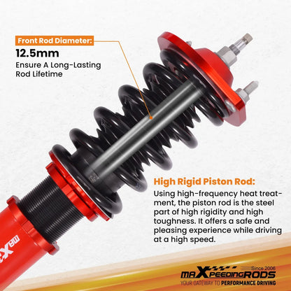 MaXpeedingrods Coilovers 24-Way Damper Suspension Kit For MAZDA MIATA MX5 89-05
