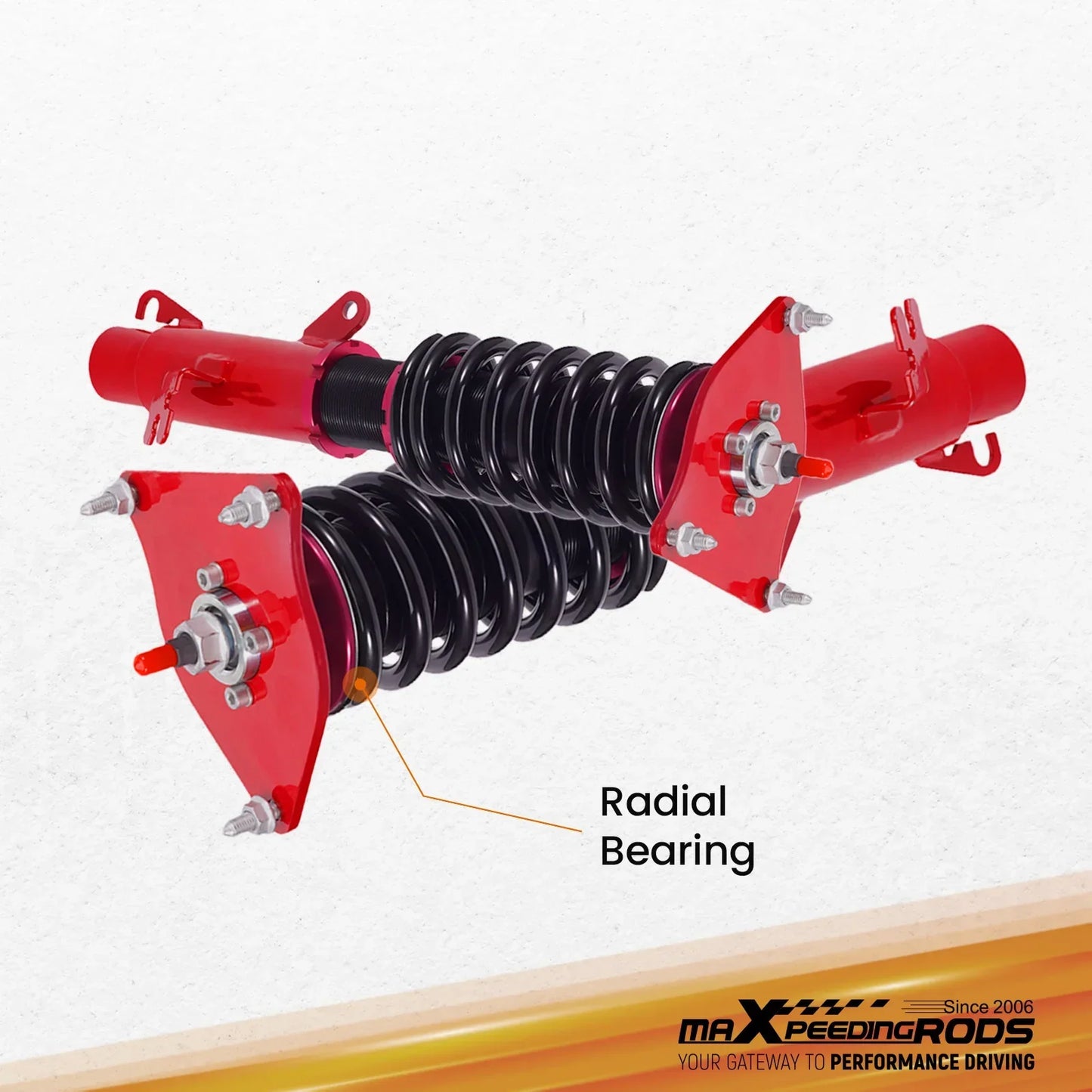 Suspensions réglables hautes performances pour Mini R50 R53 Cooper 2001-2006 Cooper S One Works@1NSNud