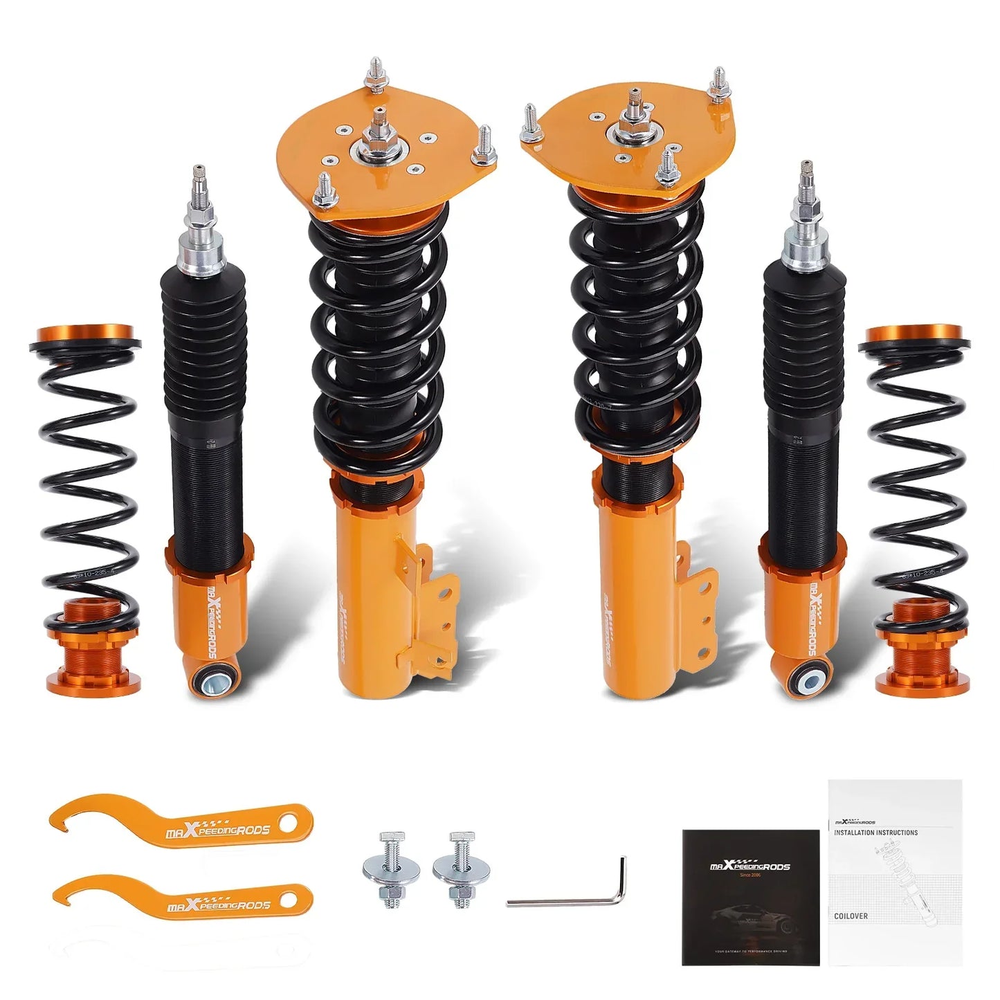 Performance-Gewindefahrwerk für Volvo S70 C70 1998–2000, 850 1992–1997, 24-Wege-Dämpfer