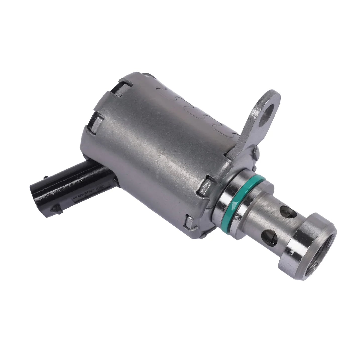 Szary metalowy zawór solenoidowy ap03 do range rover sport l494 2.0 diesel z czarnym konektorem i zieloną uszczelką o-ring