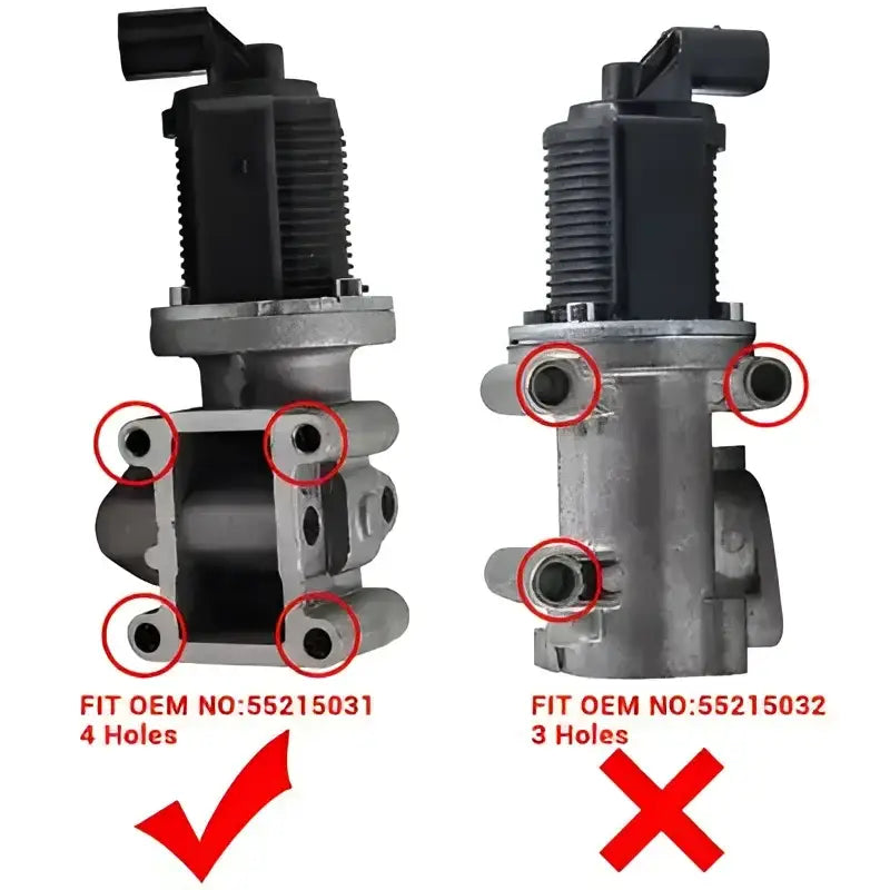 Zawór EGR do Vauxhall Astra Vectra 1.9 CDTI 55215031 93181981