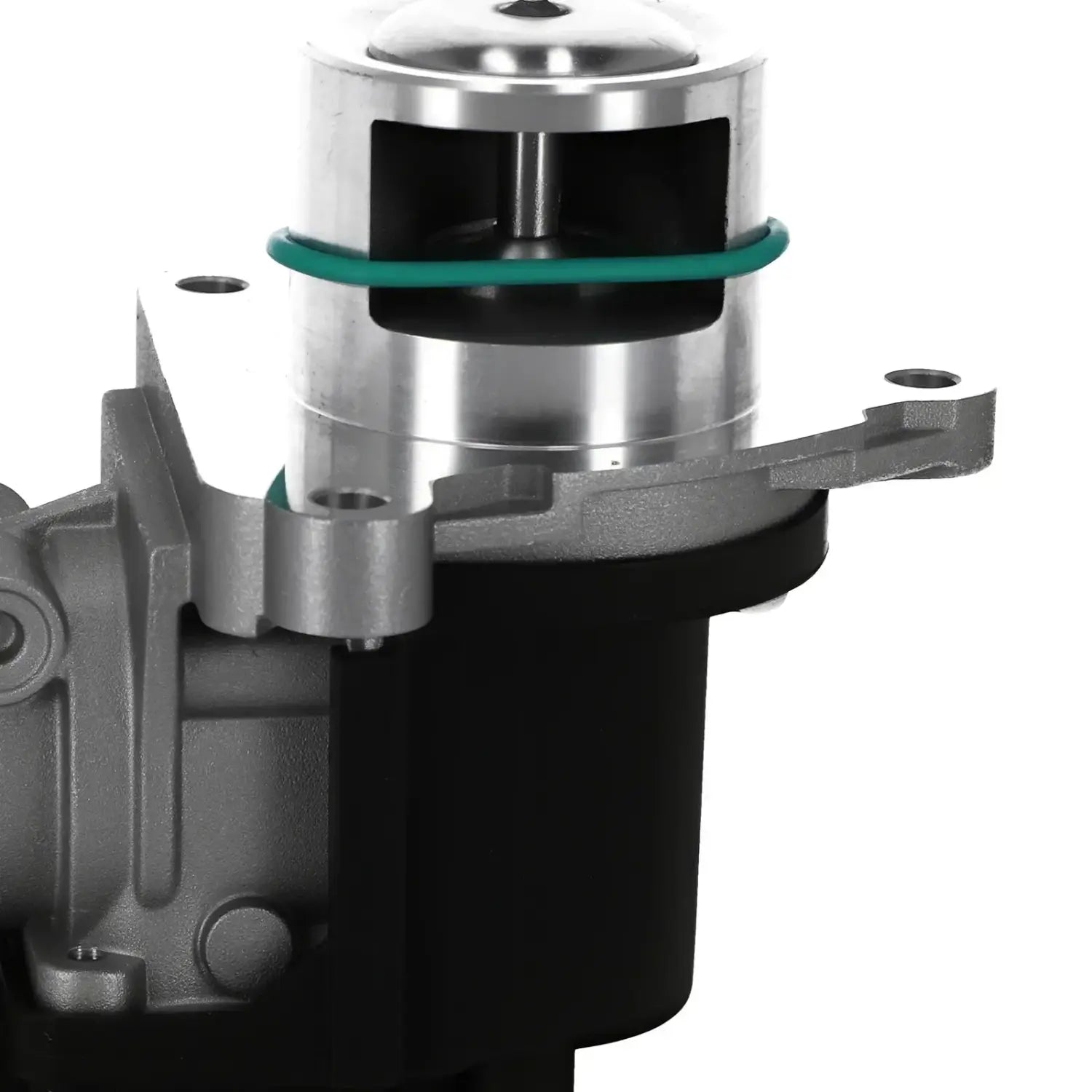 Srebrno czarna pompa wody do egr valve z zielonym o-ringiem do d4ha suv for hyundai santa fe kia sportage ix35