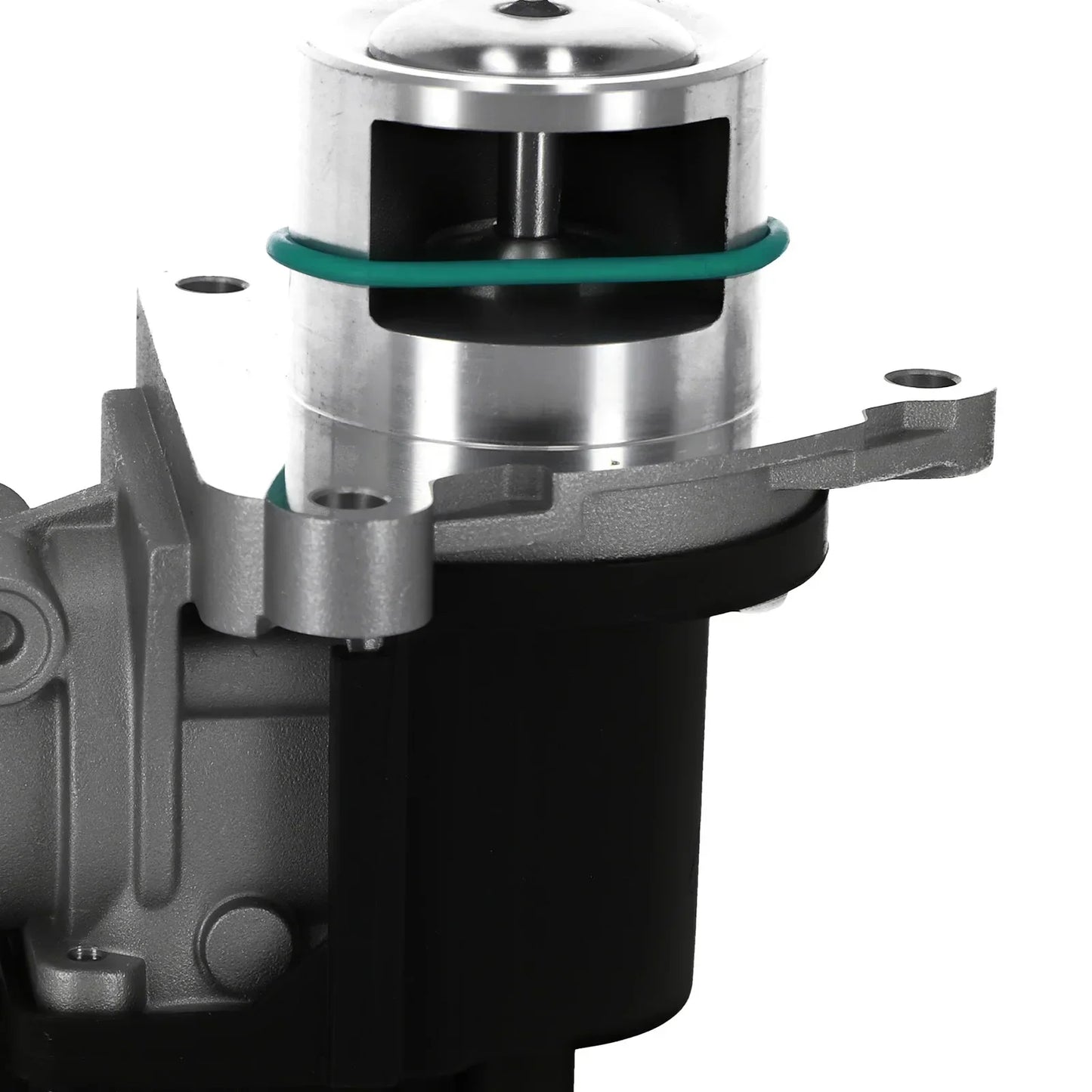 Srebrno czarna pompa wody do egr valve z zielonym o-ringiem do d4ha suv for hyundai santa fe kia sportage ix35