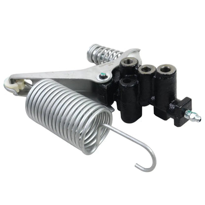 Czarno-srebrny hydrauliczny ściągacz zacisków hamulcowych z mechanizmem sprężynowym do ford ranger er61 mazda bt50