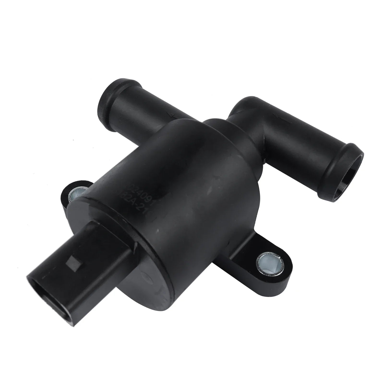 Czarny plastikowy czujnik temperatury płynu chłodniczego z dwoma gwintowanymi portami i uchwytem montażowym do ap01 zaworu nagrzewnicy do vw polo golf tiguan sharan audi a3 a5 a7 q3 seat skoda