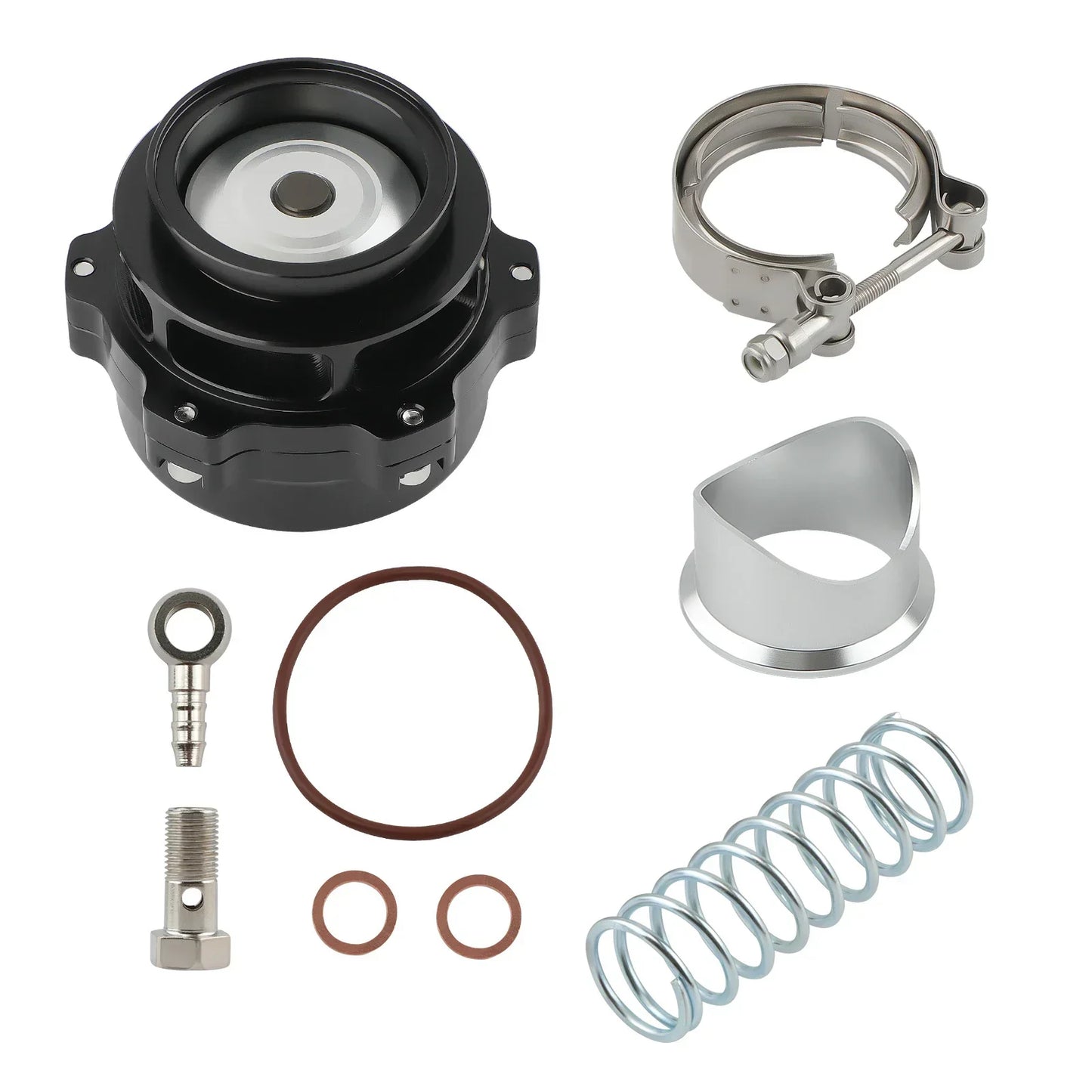 Wastegate Blow Off con banda V da 50 mm per auto turbocompresse