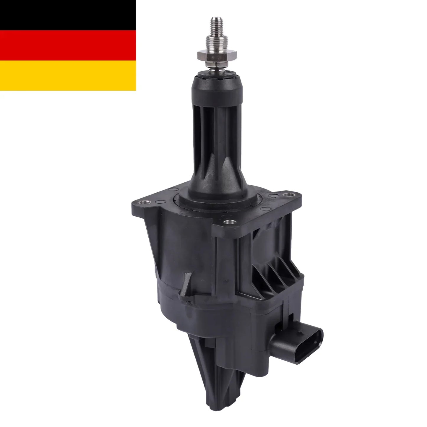 Czarny plastikowy zawór wastegate turbo k6t50878 z metalową śrubą i portem elektrycznym do bmw f20 f21
