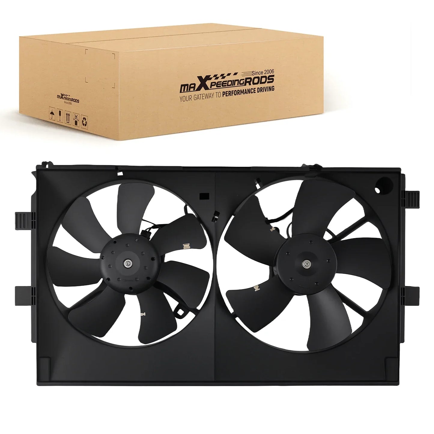 Mitsubishi Lancer 2008–2016 engine cooling fan assembly