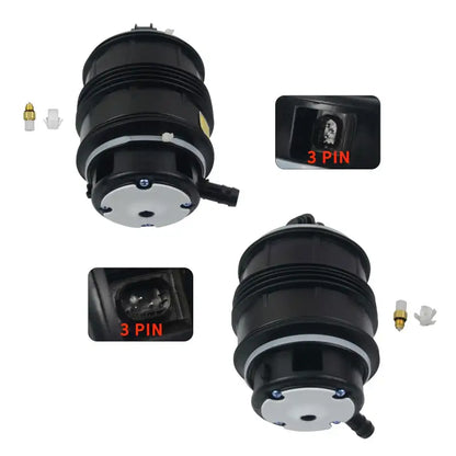 Zestaw 2 Sztuk Tylnych Sprężyn Powietrznych Zawieszenia do Mercedes-Benz W211 E320 E350 E500 2113200725 2113200825
