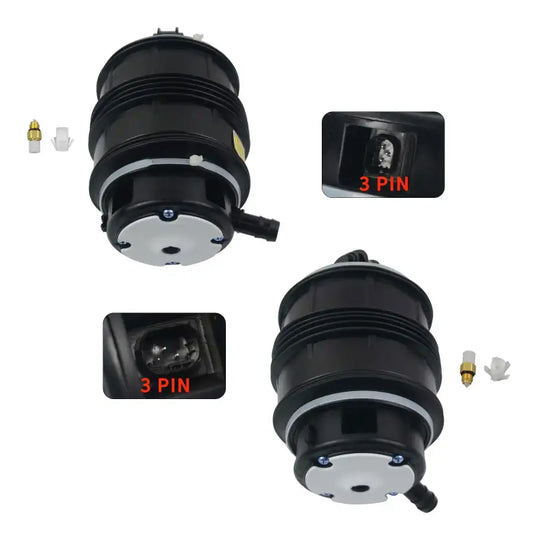 Zestaw 2 Sztuk Tylnych Sprężyn Powietrznych Zawieszenia do Mercedes-Benz W211 E320 E350 E500 2113200725 2113200825