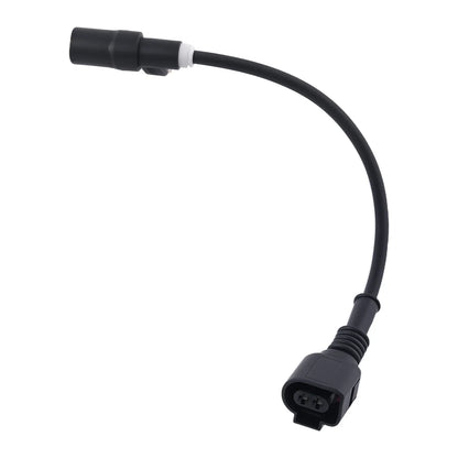 Czarny adapter elektryczny do zestawu czujników prędkości koła abs tył skoda octavia na śliskiej nawierzchni i blokowaniu kół