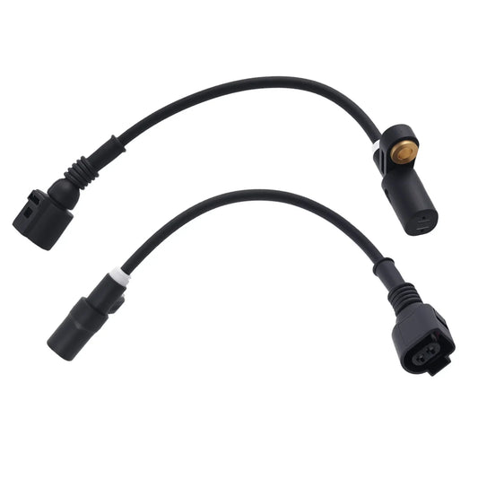 Czarny adapter czujnika prędkości koła abs do skoda octavia z elastycznym kablem i złotym elementem do blokowaniu kół na śliskiej nawierzchni