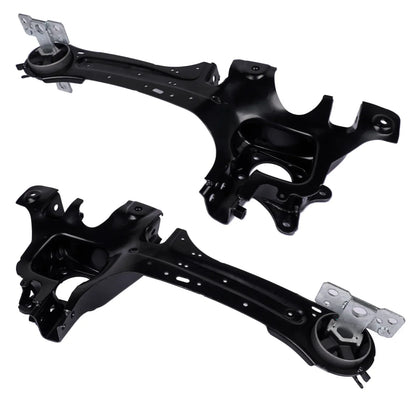 Czarne metalowe tylne wahacze zawieszenia z gumowymi tulejami do ford galaxy zestaw lewy i prawy