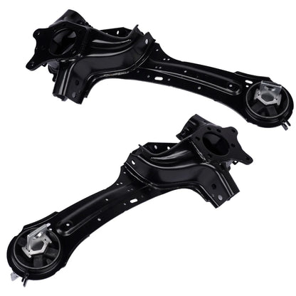 Czarne metalowe wahacze zawieszenia tylnego z gumowymi tulejami do ford galaxy s max 2006 2014 lewy prawy