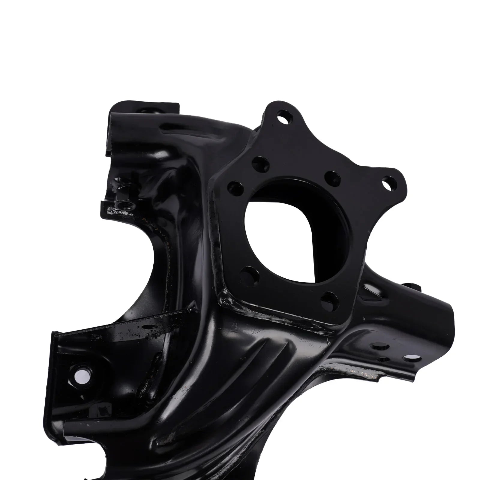 Czarny metalowy wahacz tylnego zawieszenia ford galaxy z otworami montażowymi do zestawu ap03 zestaw 2 wahaczy